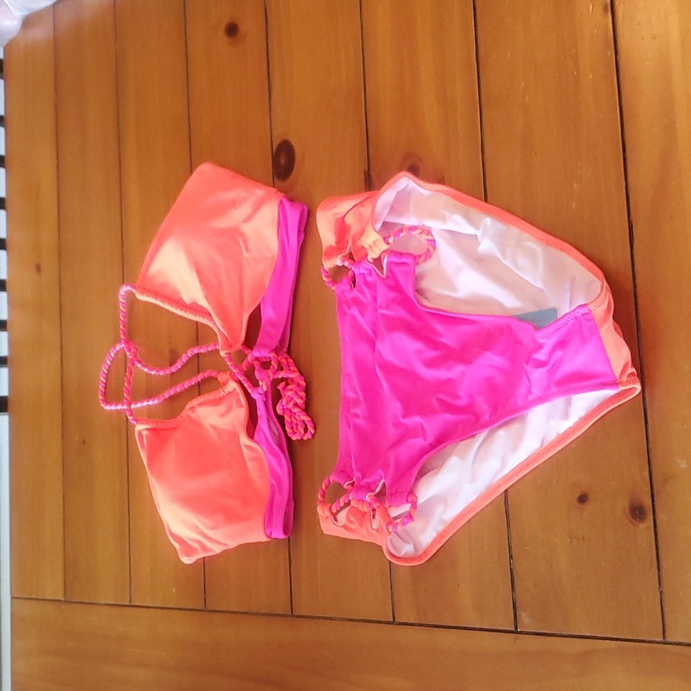 NWT neon bikini